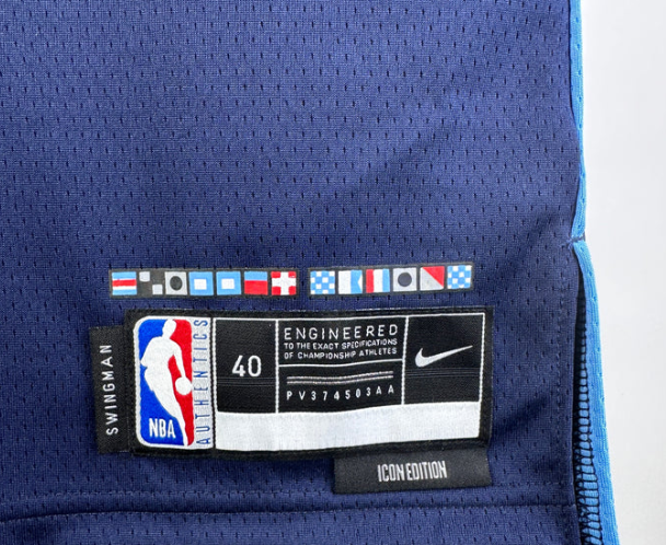 Camisola NBA Clippers Azul Icon Edition