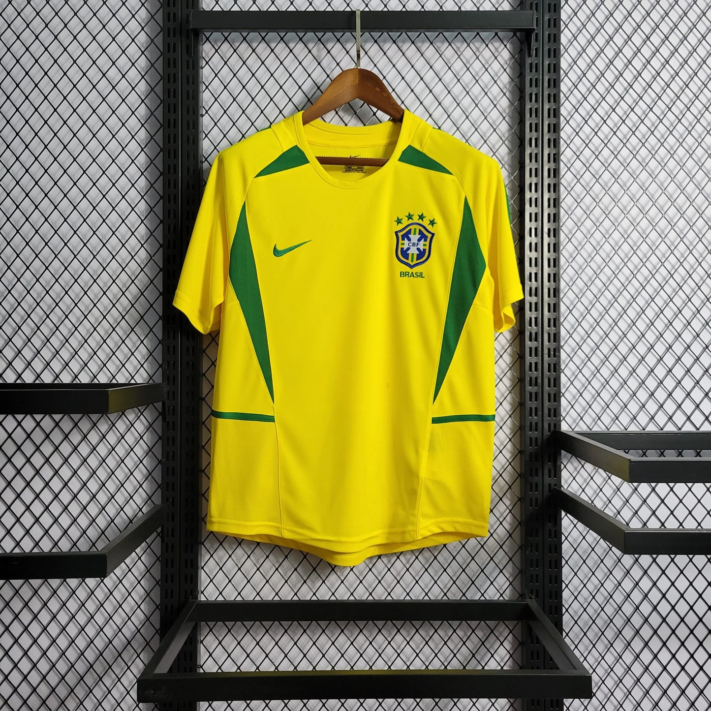 Camisola Retro Brasil 2002