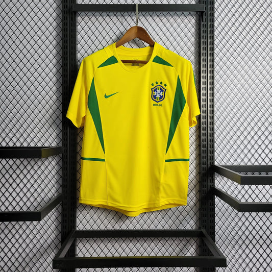 Camisola Retro Brasil 2002