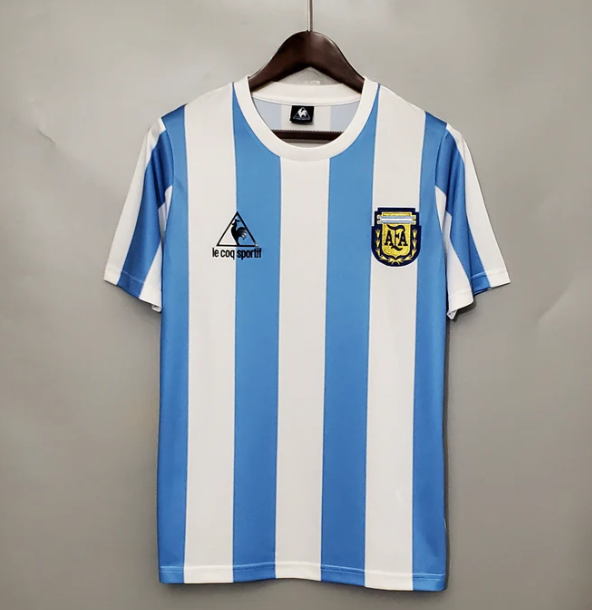 Camisola Retro Argentina I 86/87